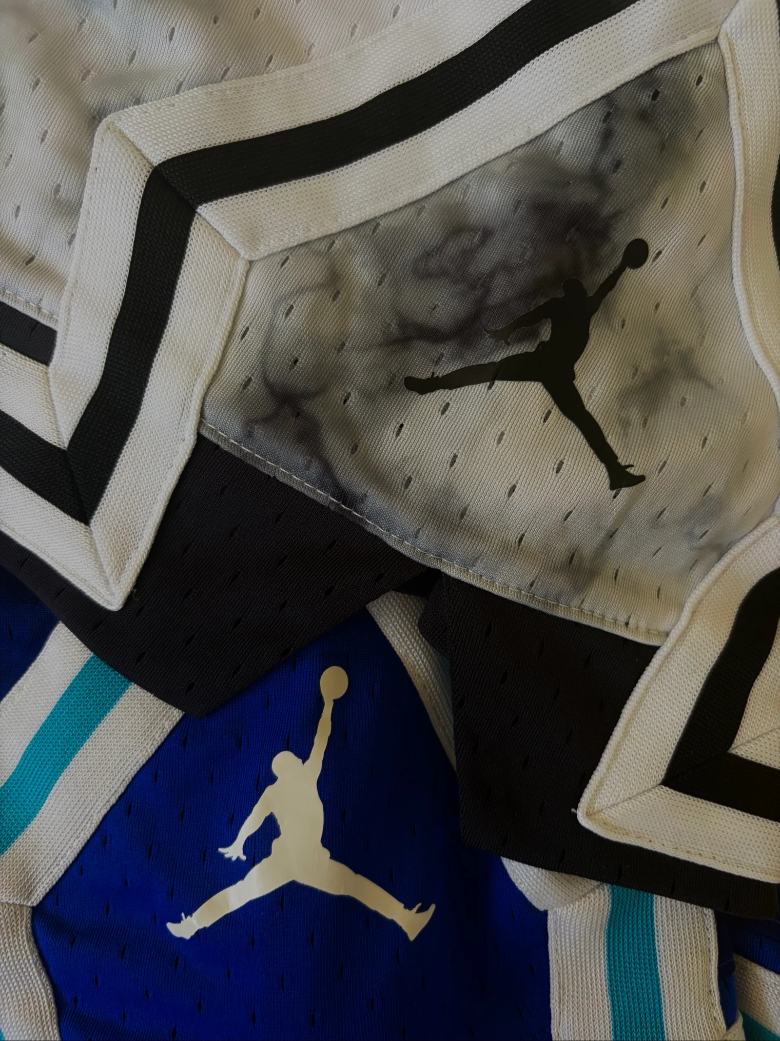 Pack de pantalons courts Jordan sport bleu et blanc – photo 2